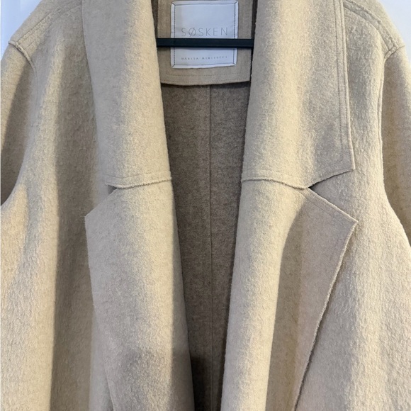 Sosken Studio Bella Brushed Knit Coat - Picture 6 of 13